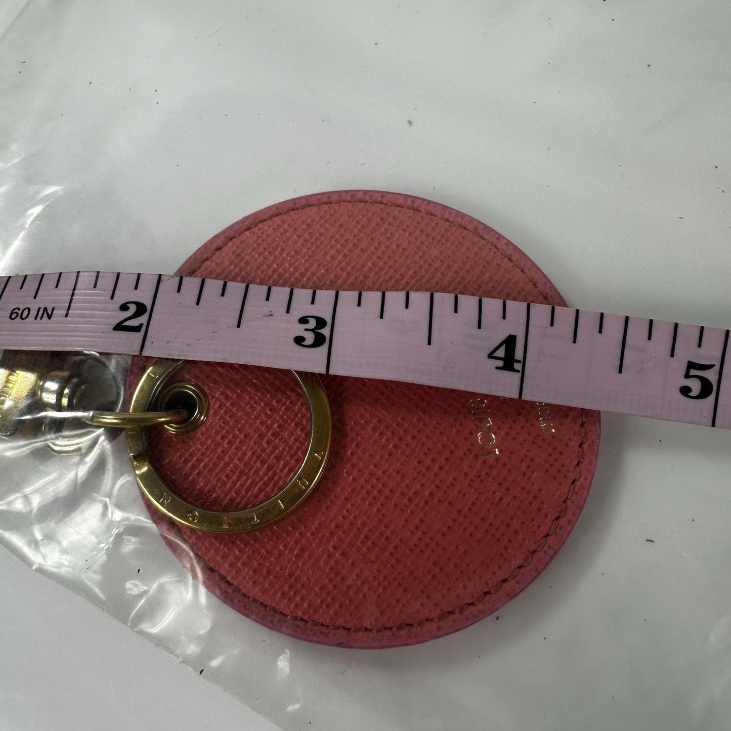 Louis Vuitton Floral Keyring Womens One Size Multicolor Monogram Spain Keychain