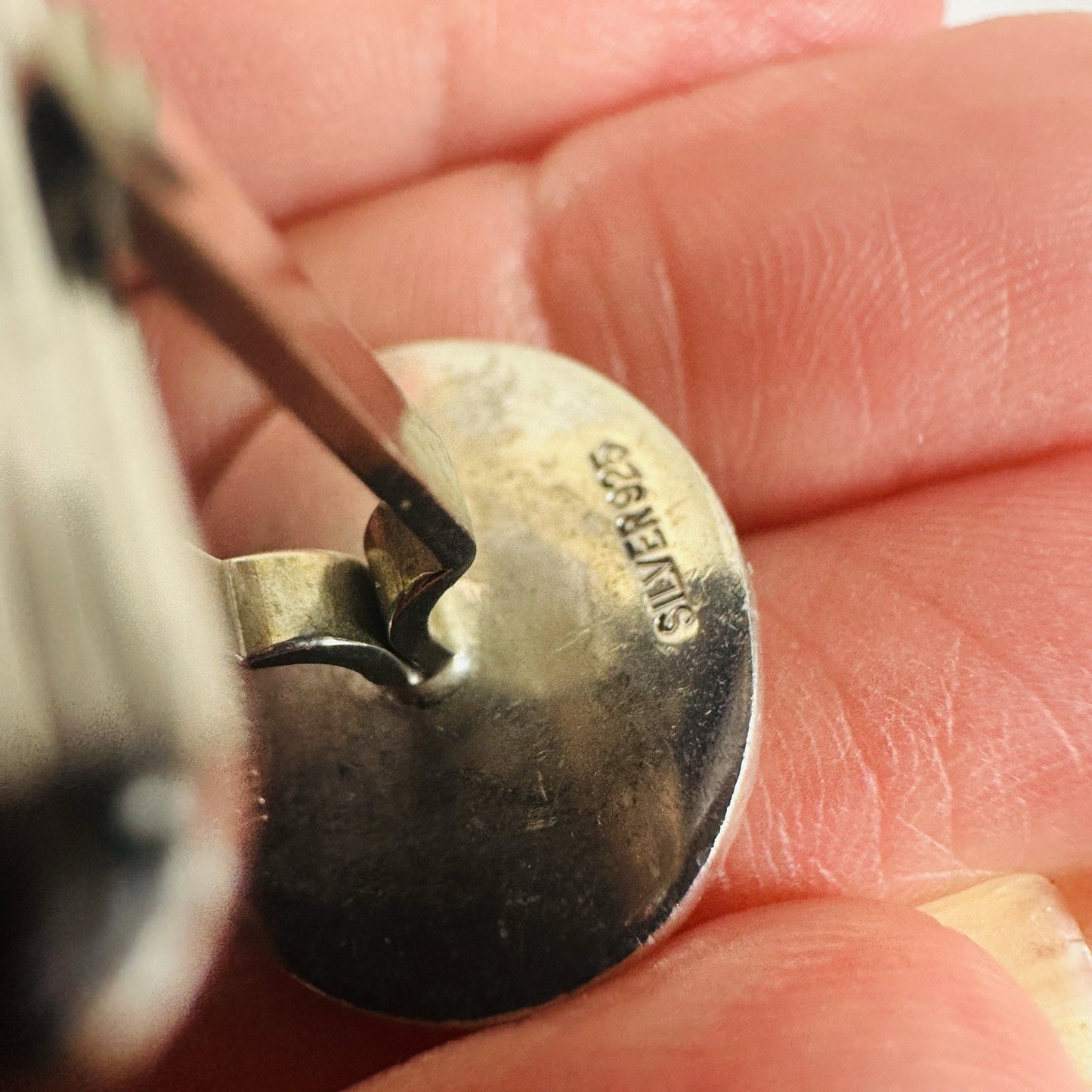 Burberry Knight Vintage Silver 925 Cufflinks Authentic