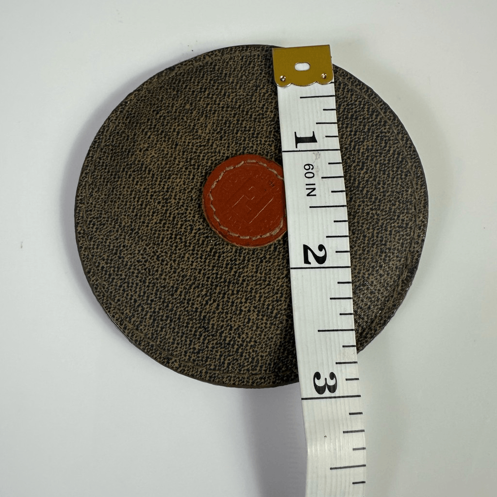 FENDI FF Vintage Mirror Case With Hand Mirror