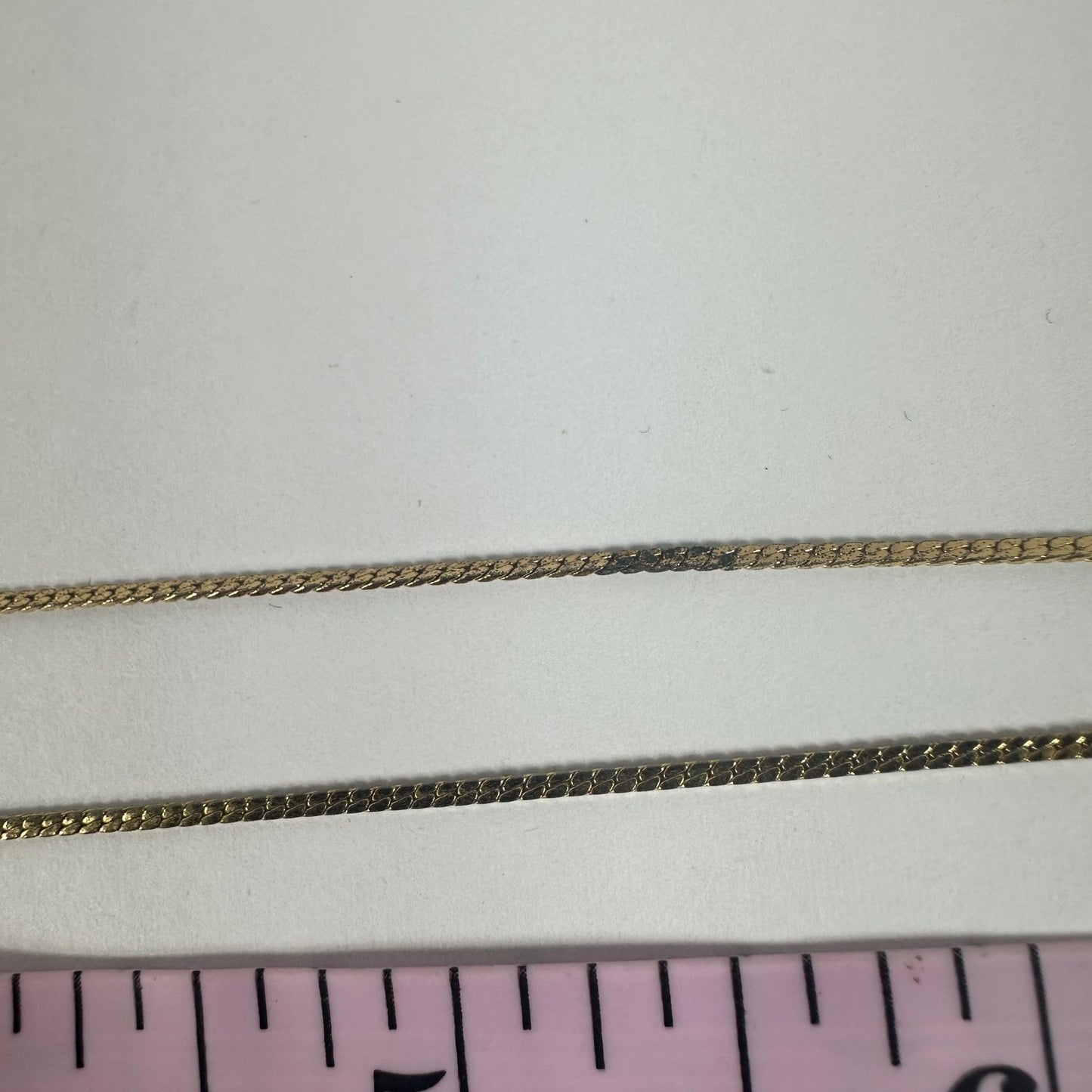 Vintage Christian Dior Necklace Gold Tone Pendant Logo Charm