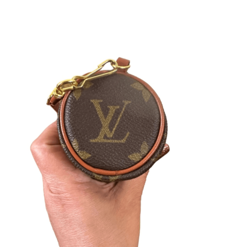 Louis Vuitton Monogram Mini Papillon Pouch Bag With Certificate Of Authenticity