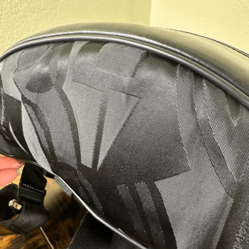Ferragamo Nylon Leather Backpack Black W/ Certificate of Authenticity