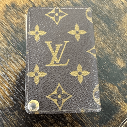 Louis Vuitton Monogram Vintage Business Card Holder Wallet W/ Certificate of Aut