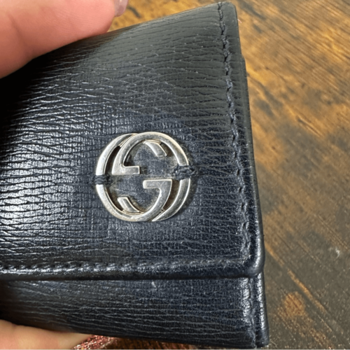 Gucci Interlocking G 6 Key Holder Case W/ Certificate of Authenticity