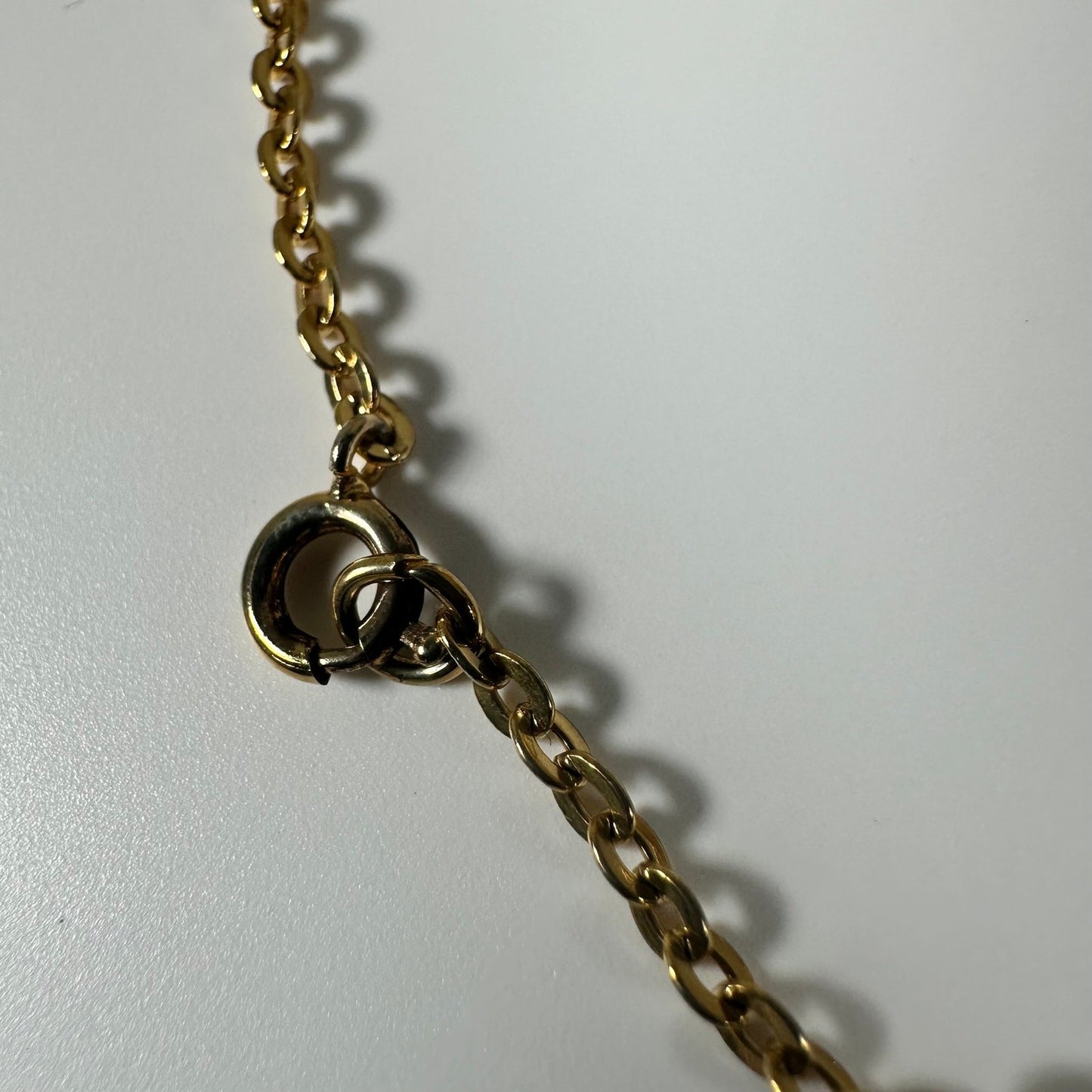 Christian Dior Trotter Logo Gold Tone Vintage Bracelet