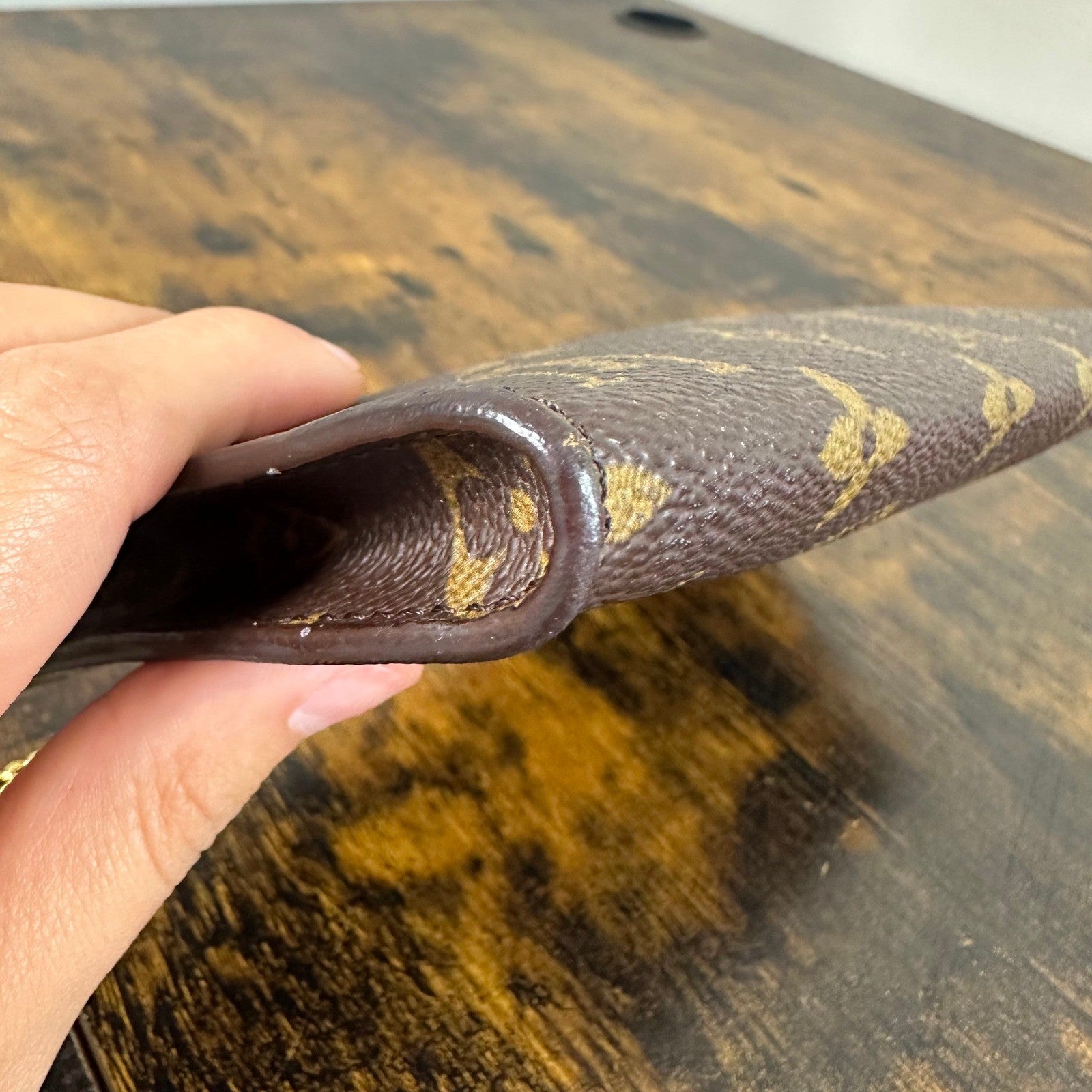 Louis Vuitton Monogram Bucket Accessories Pochette Bag Authentic Vintage