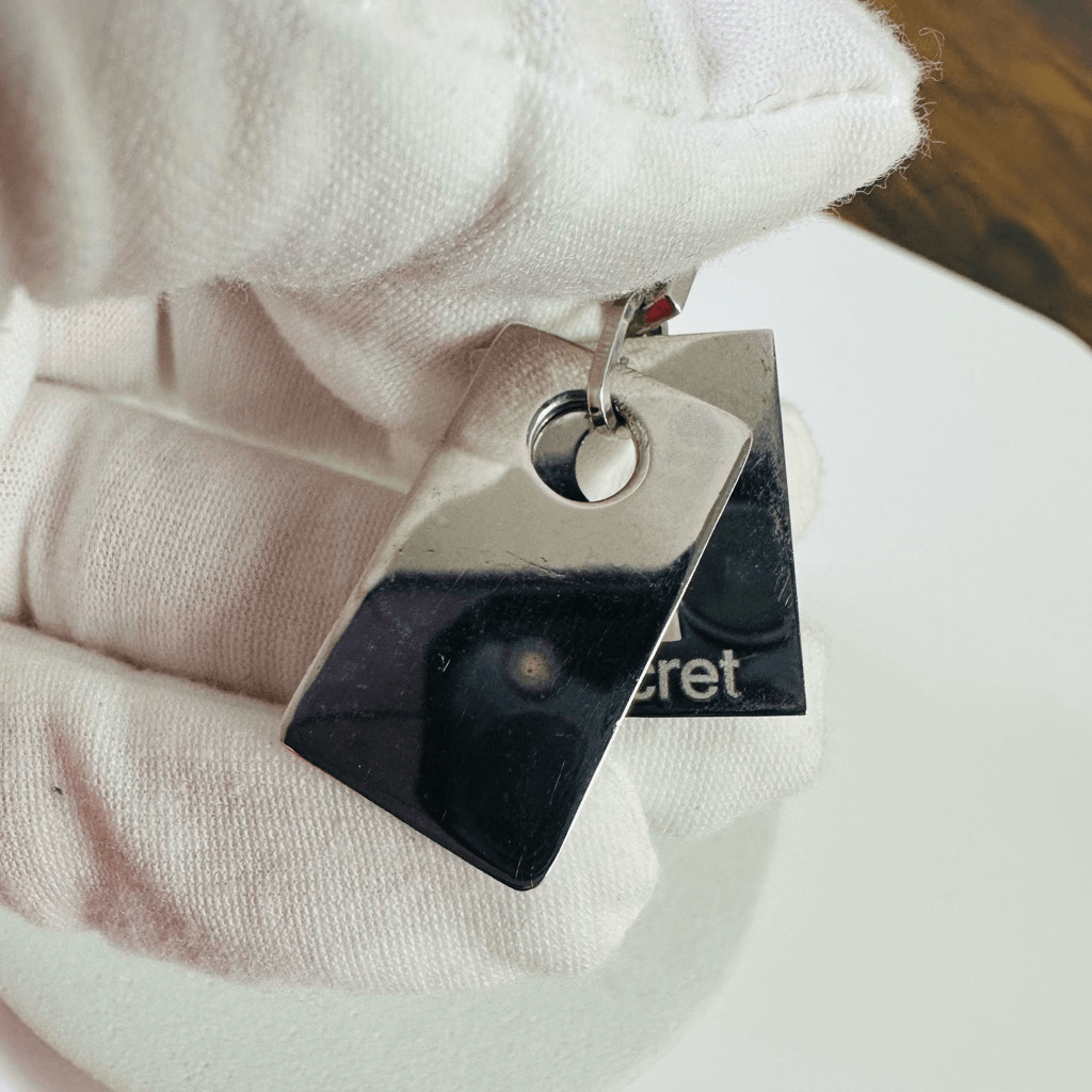 Christian Dior Secret Hotel Screw Back Vintage Earrings Non-Pierced