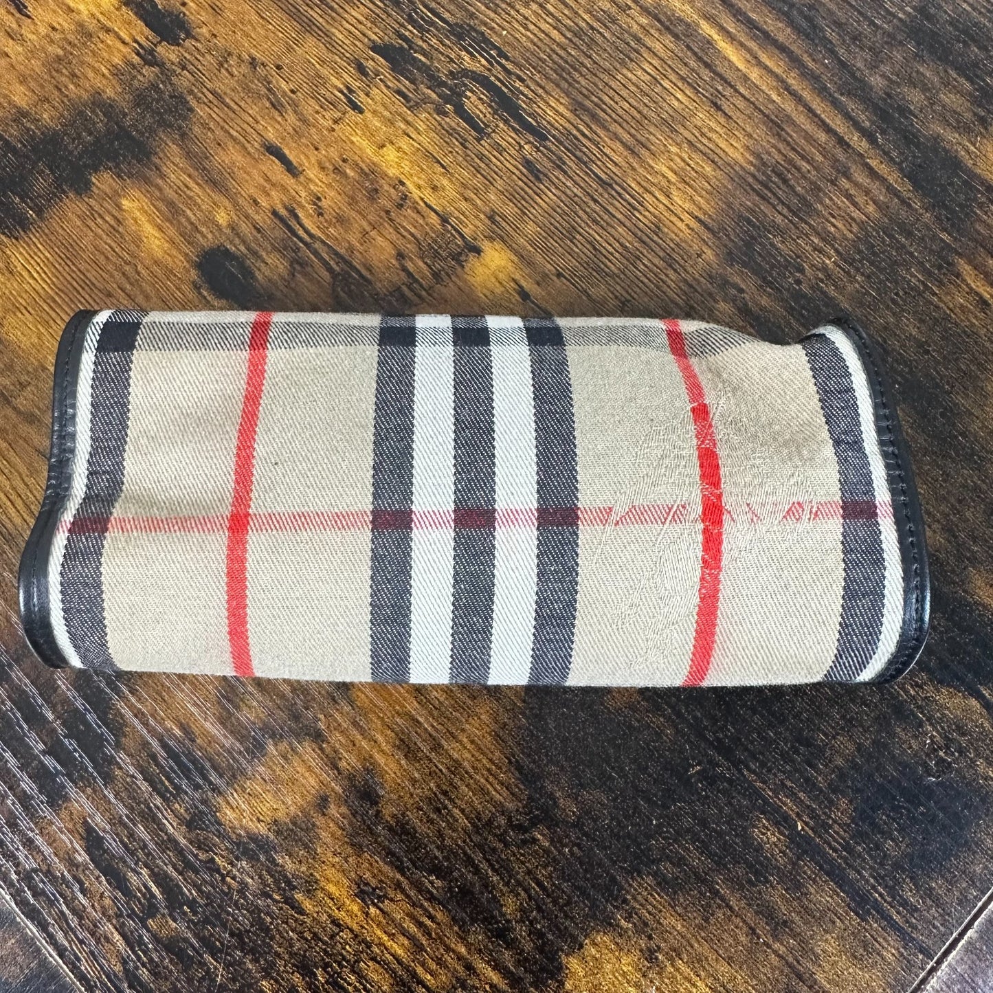 Burberry Nova Check Plaid Vintage Golf Ball Pouch Holder