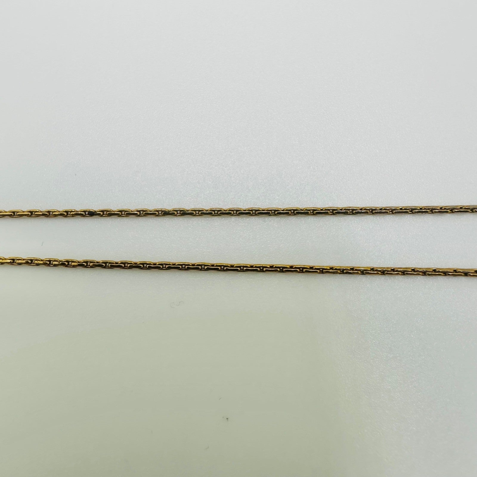 Vintage Christian Dior Gold Rhinestone Pendant Necklace Germany CD Logo