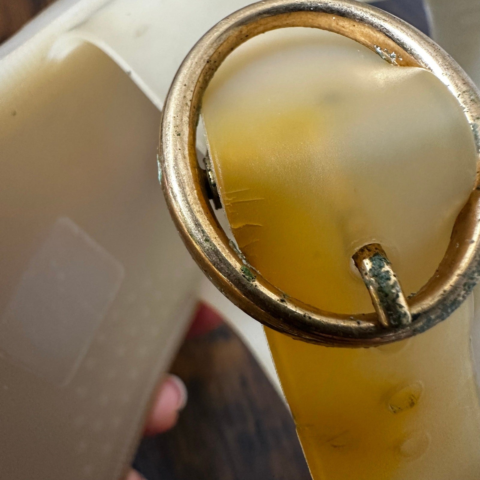 Gucci Tiger Men's Jelly Gladiator Sandals Shoes Studded Size 8 Authenticated