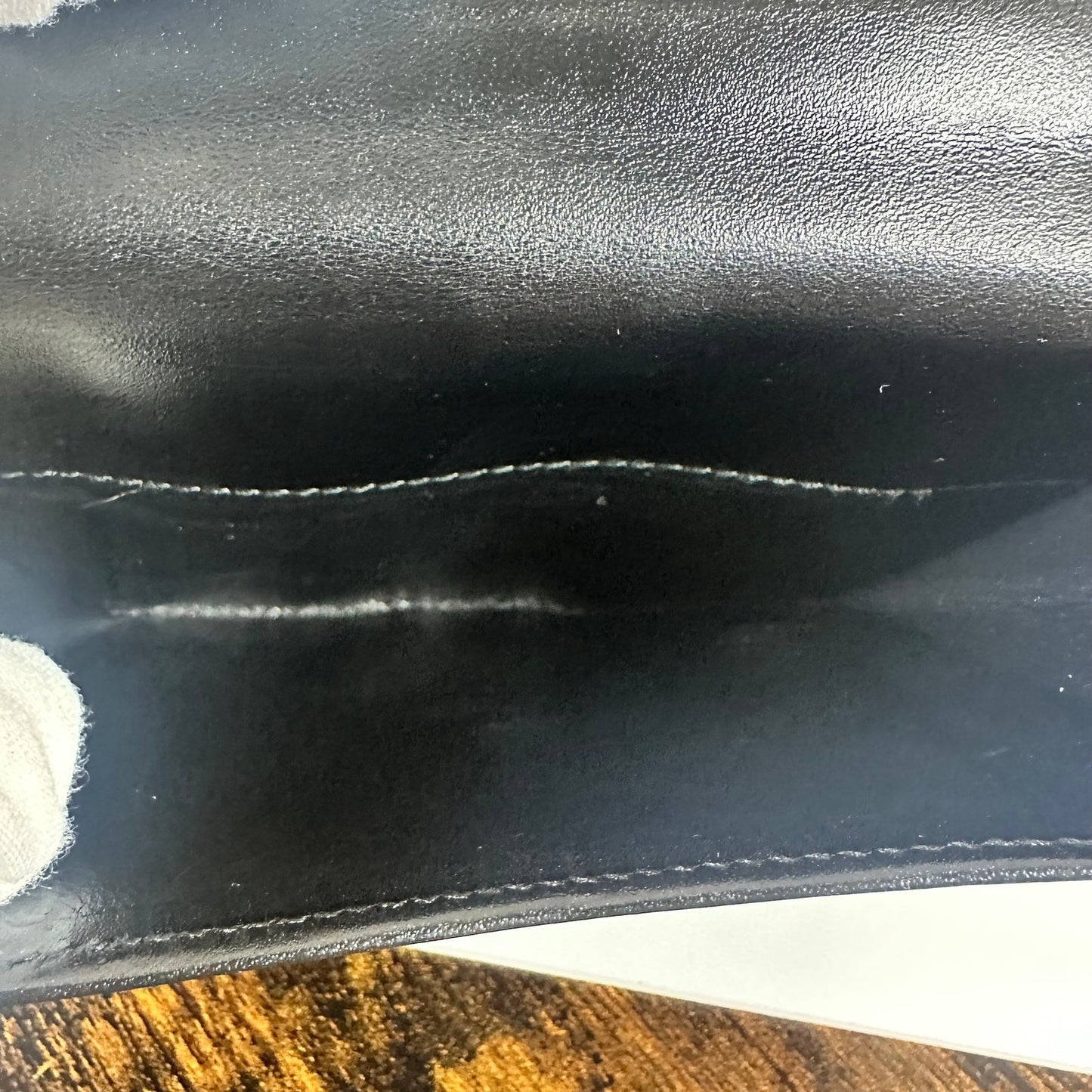 Authentic Gucci Jackie Compact Black Leather Wallet