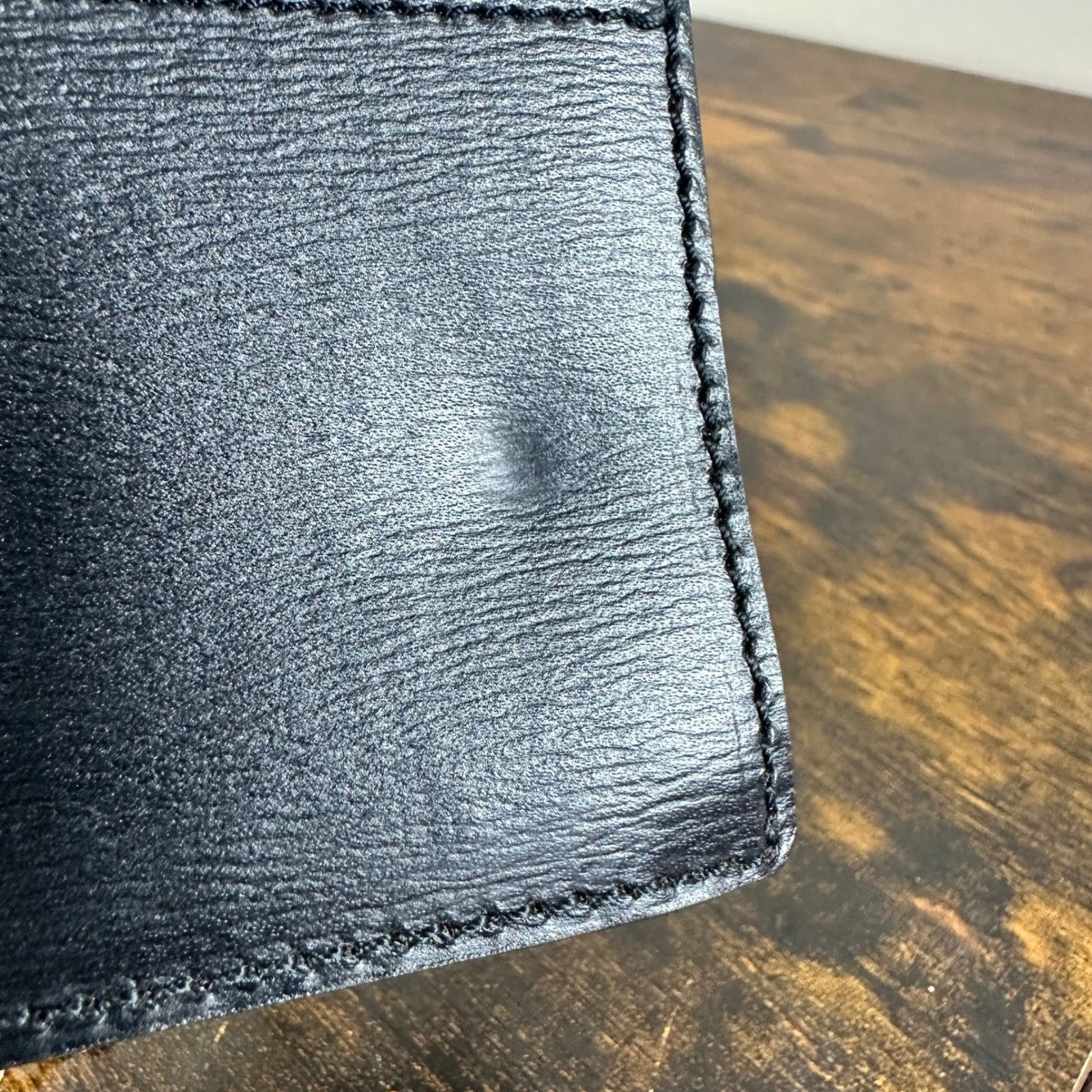 Louis Vuitton Epi Leather Belt Waist Bag Black Gold Chain Shoulder Bag