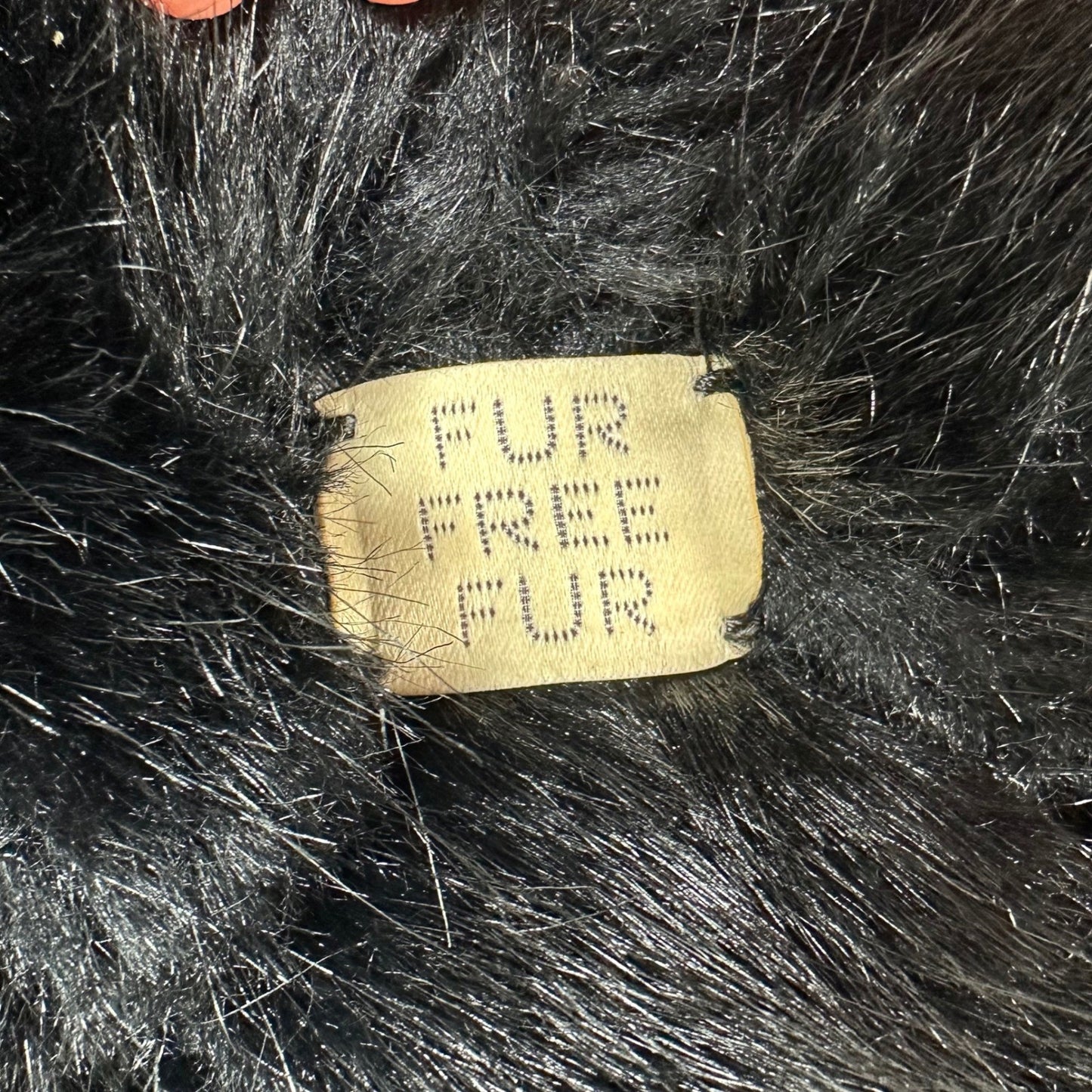 Stella McCartney Fur Free Fur Black Quilted Chain Shoulder Bag