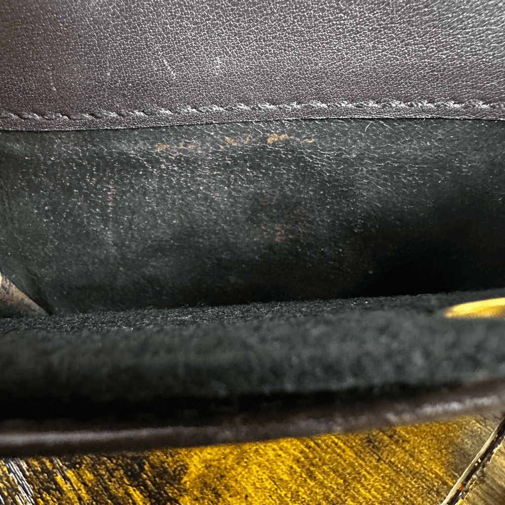 Gucci Guccissima Compact Brown Leather Wallet