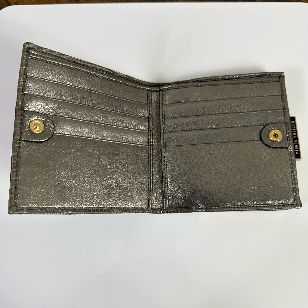 Bottega Veneta Vintage Genuine Lizard Wallet
