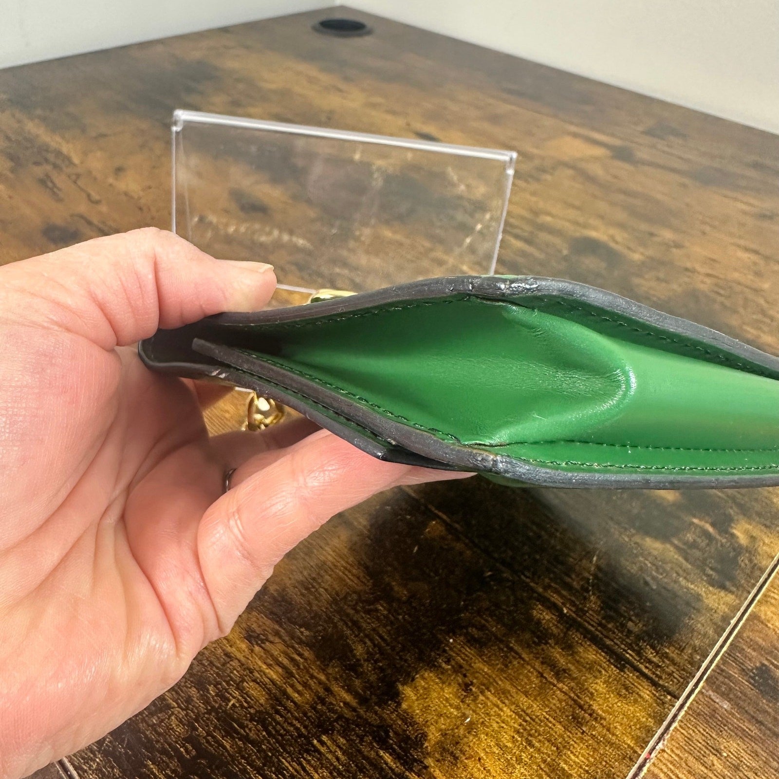 Louis Vuitton Green Epi Leather Vintage Waist Belt Bag Fanny Pack Authentic