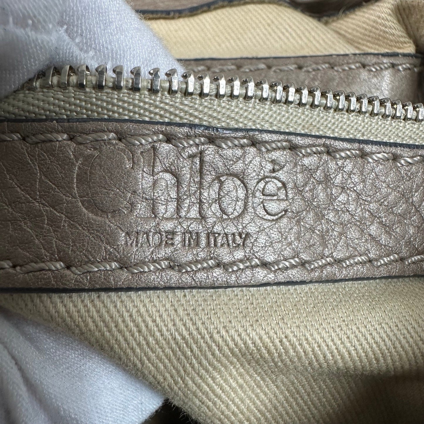 Chloe Paddington leather mini handbag