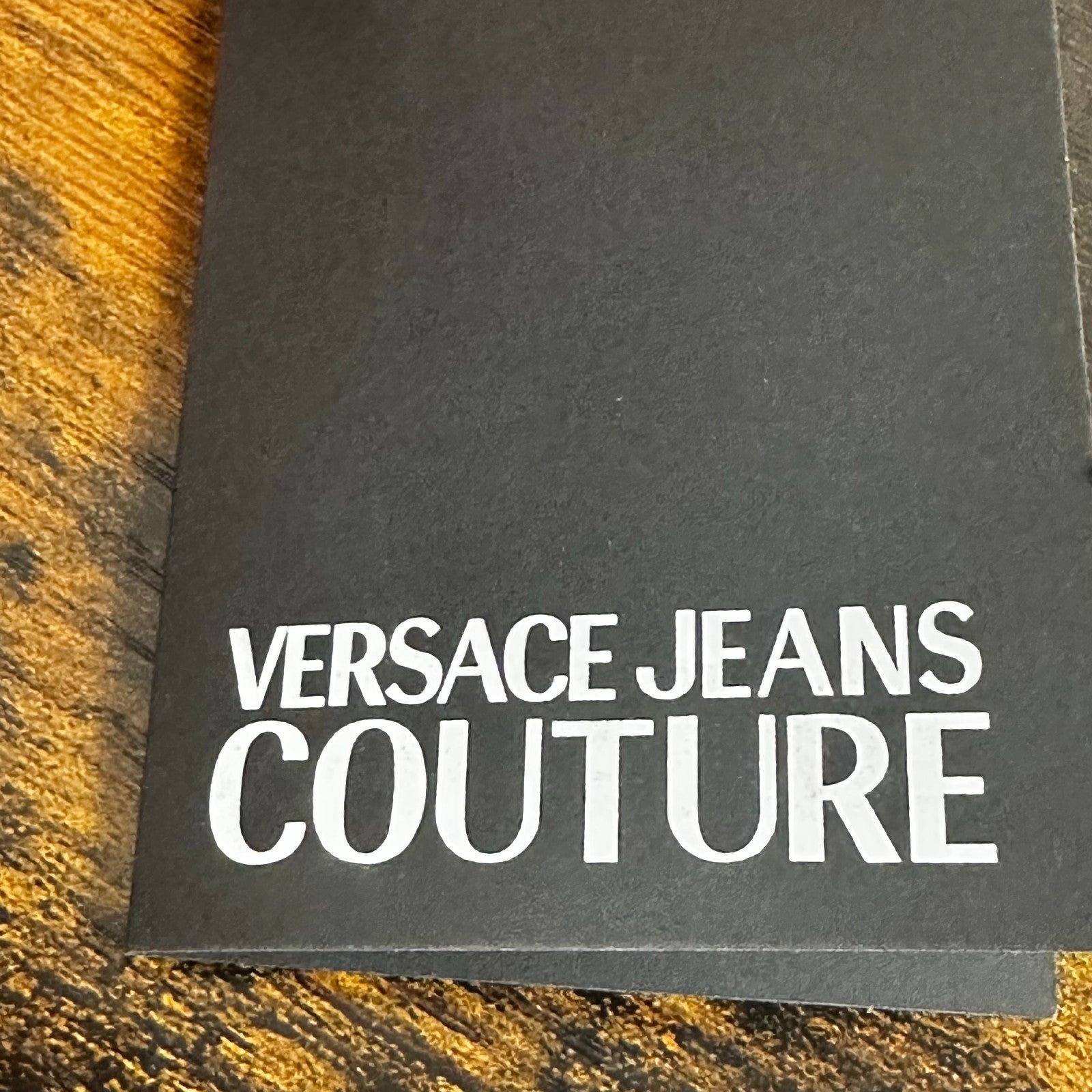 Versace Jeans Couture Pink Pebbled Gold Accent Crossbody Bag Purse Shoulder Hand