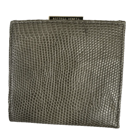 Bottega Veneta Vintage Genuine Lizard Wallet