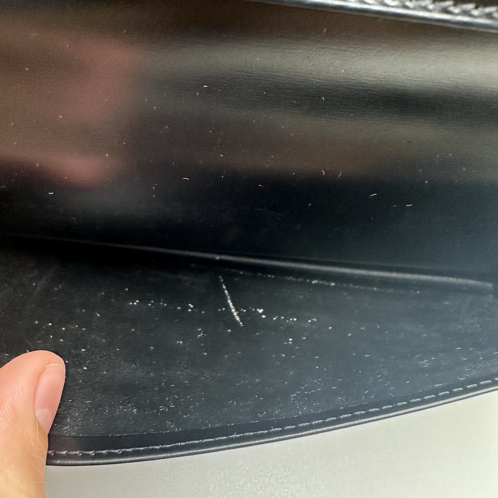 Dunhill Black Leather Long Wallet Bifold