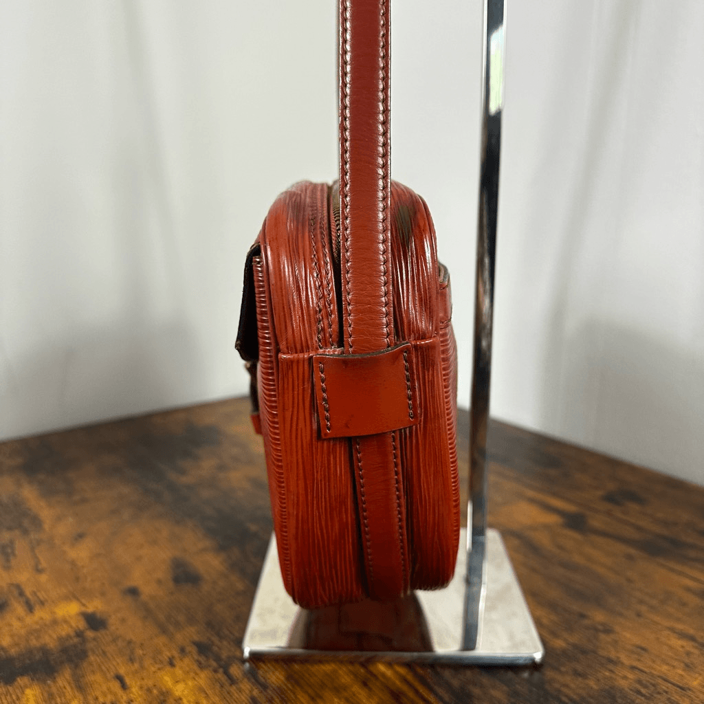 Louis Vuitton Vintage Bag Jeune Fille Brown Epi Leather Crossbody