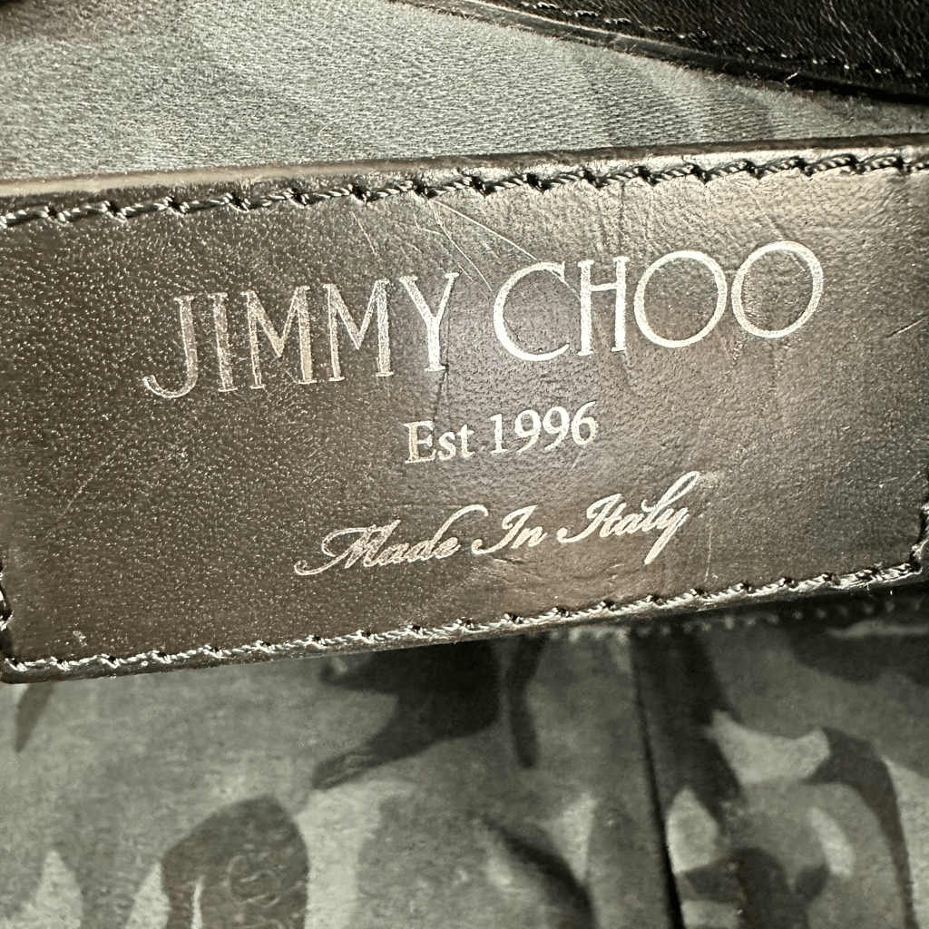 Jimmy Choo Derek Clutch Bag Crossbody Converted