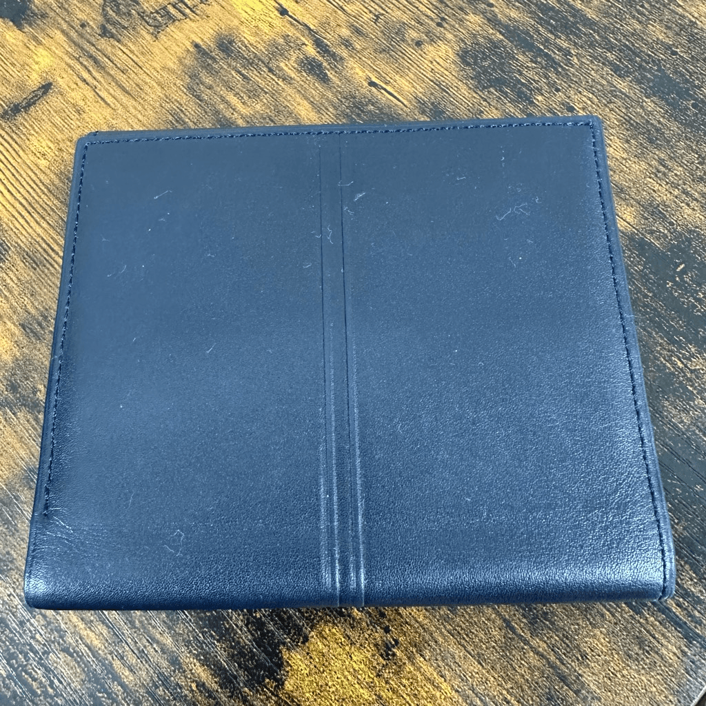 Givenchy 4G Logo Dark Navy Blue Vintage Wallet