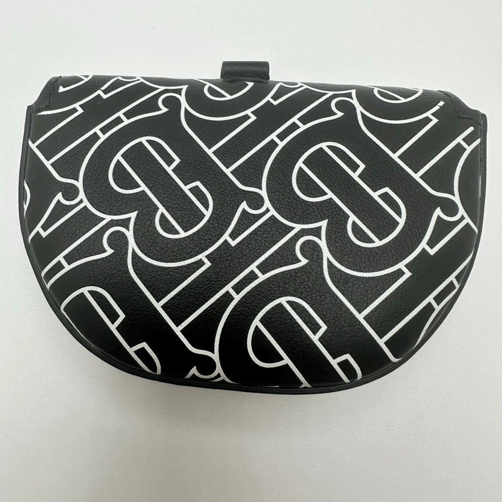 Burberry TB Logo Air Pods Case Black White Men Women