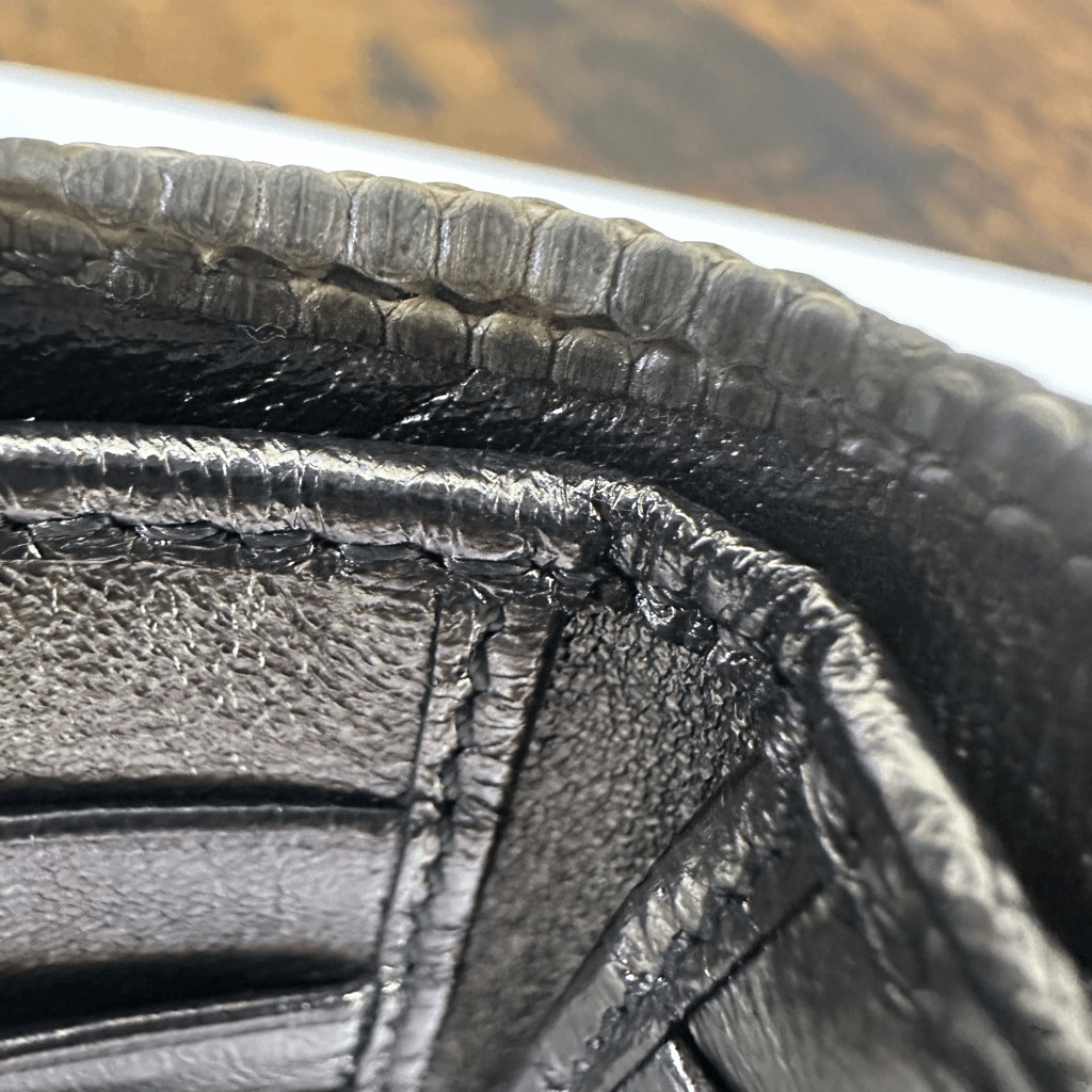 Bottega Veneta Vintage Genuine Lizard Wallet