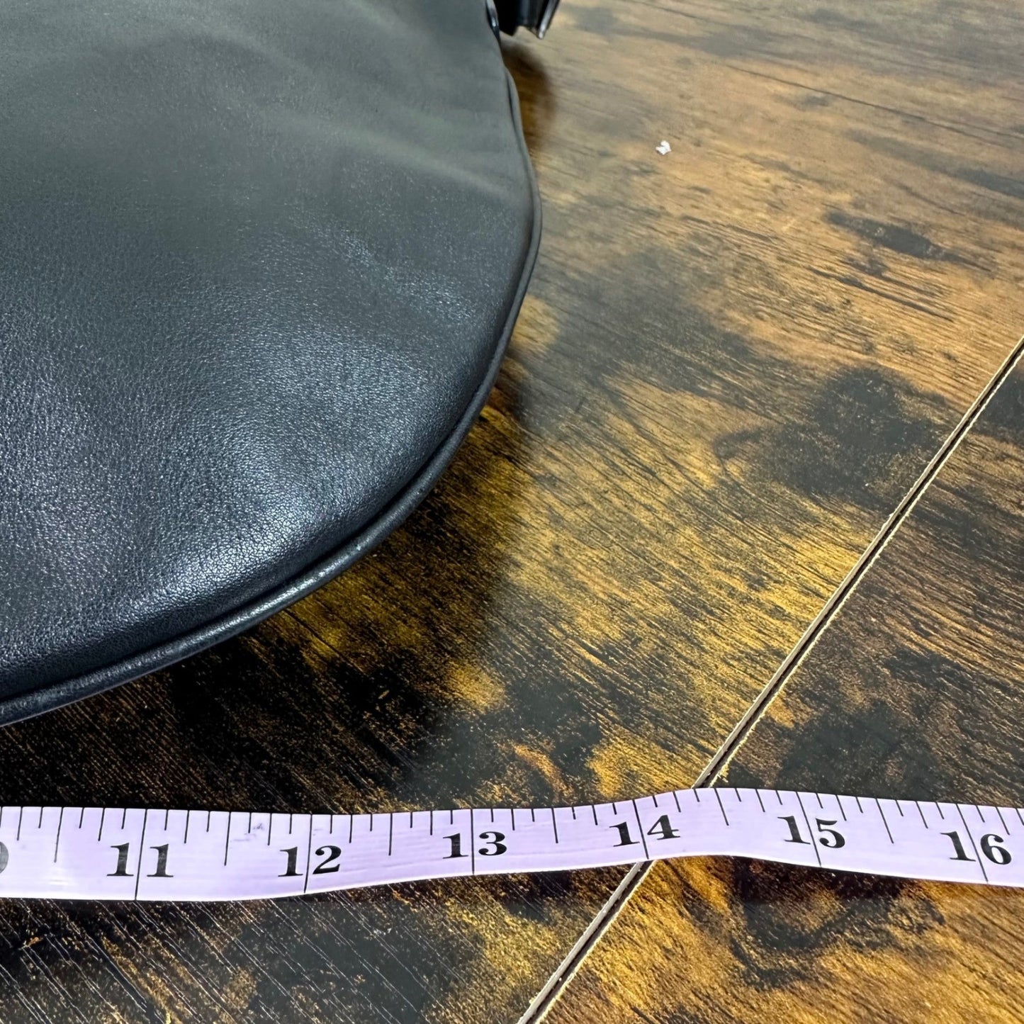 Gucci Black Leather Hobo Shoulder Bag Authentic Made in Italy