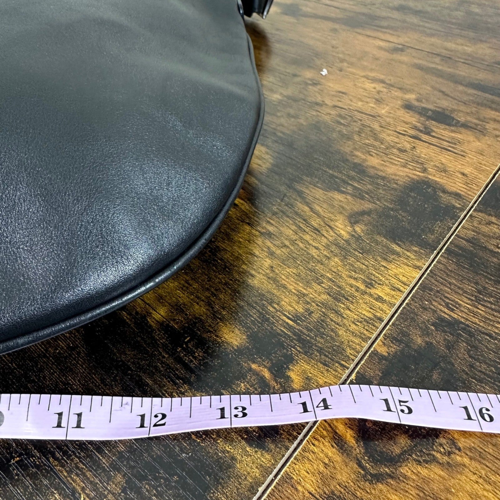 Gucci Black Leather Hobo Shoulder Bag Authentic Made in Italy