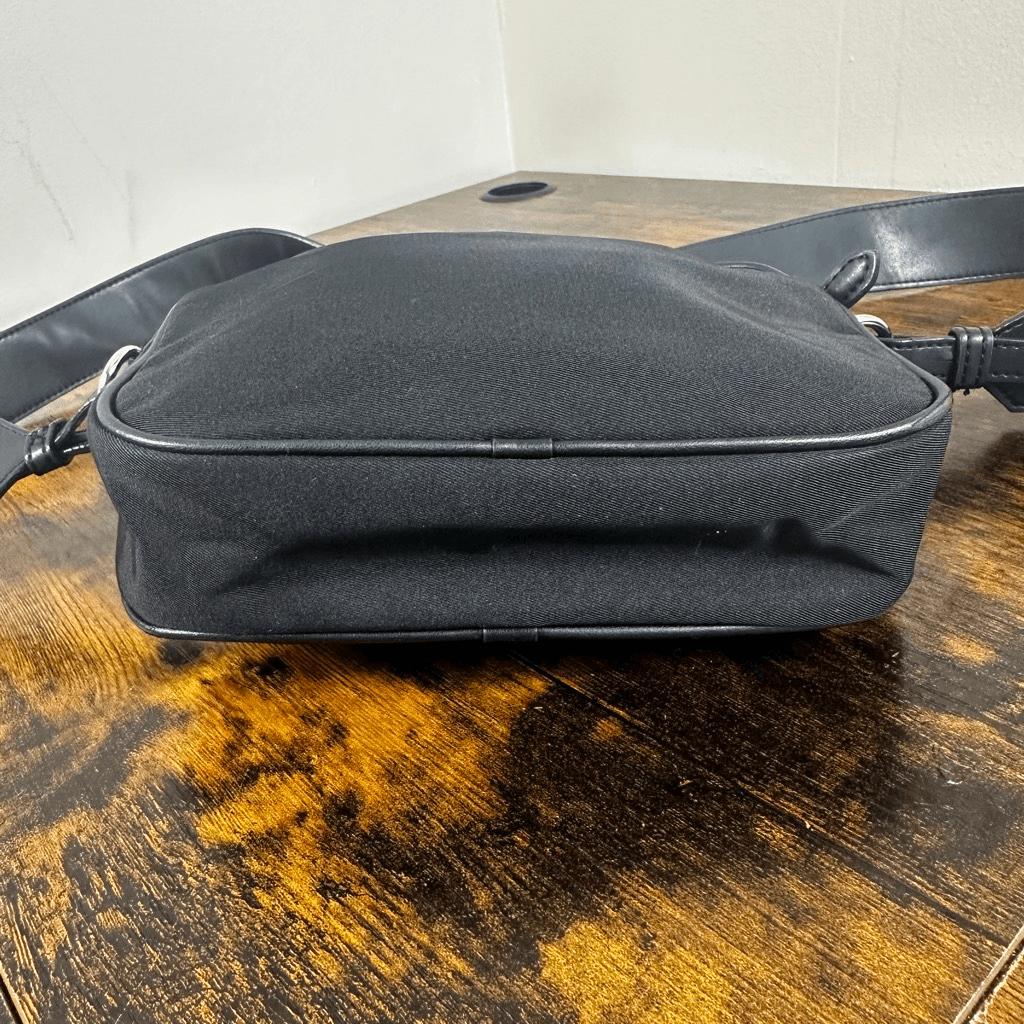 Stella McCartney Black Nylon Camera Bag Crossbody