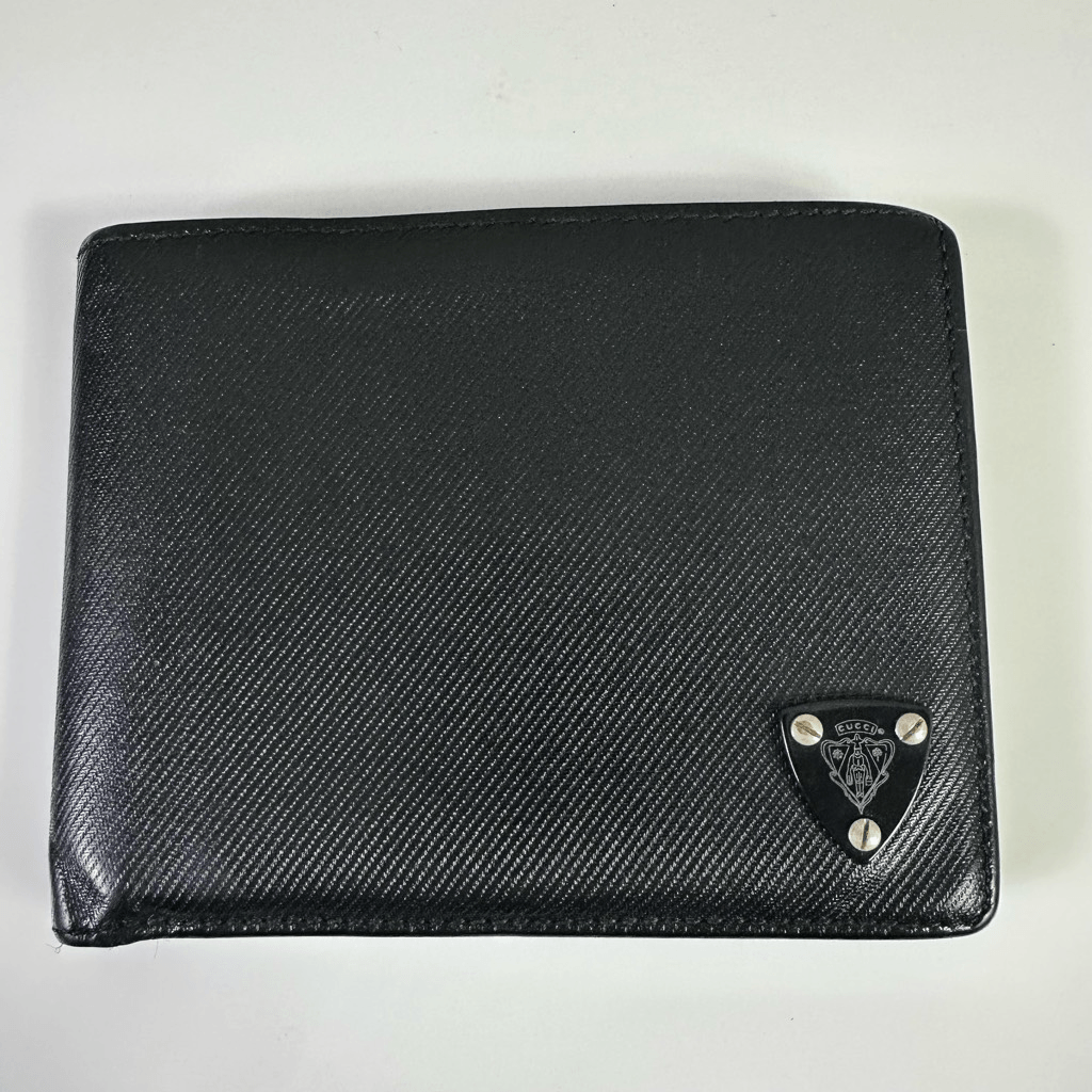 Gucci Hysteria Bifold Leather Wallet Black