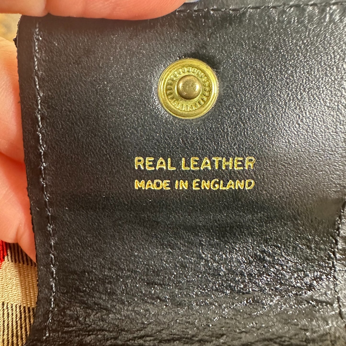 Burberry Nova Check Plaid Vintage Golf Ball Pouch Holder