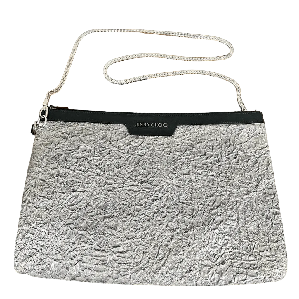 Jimmy Choo Derek Clutch Bag Crossbody Converted