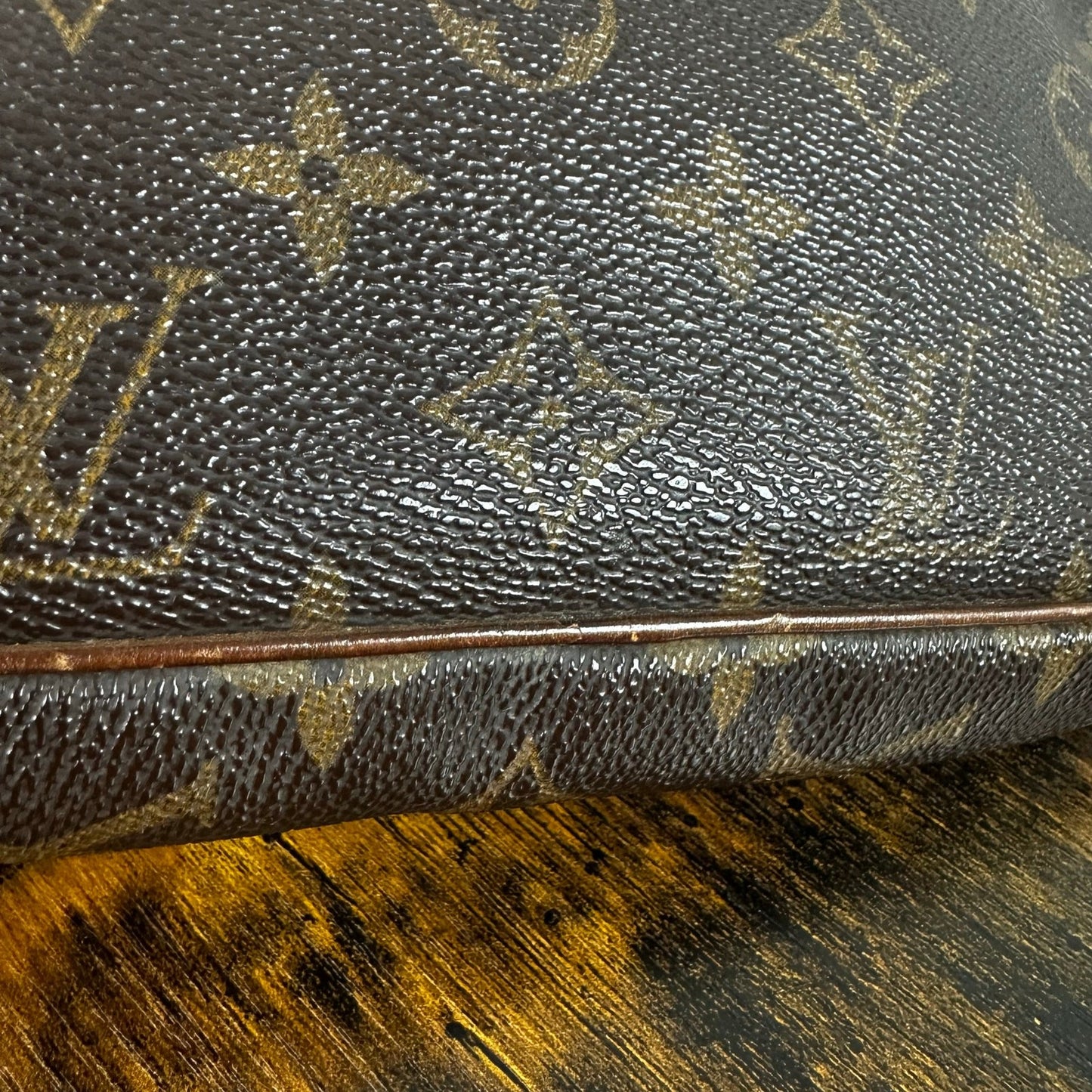 Louis Vuitton Vintage Monogram Marly Dragonne Clutch Bag