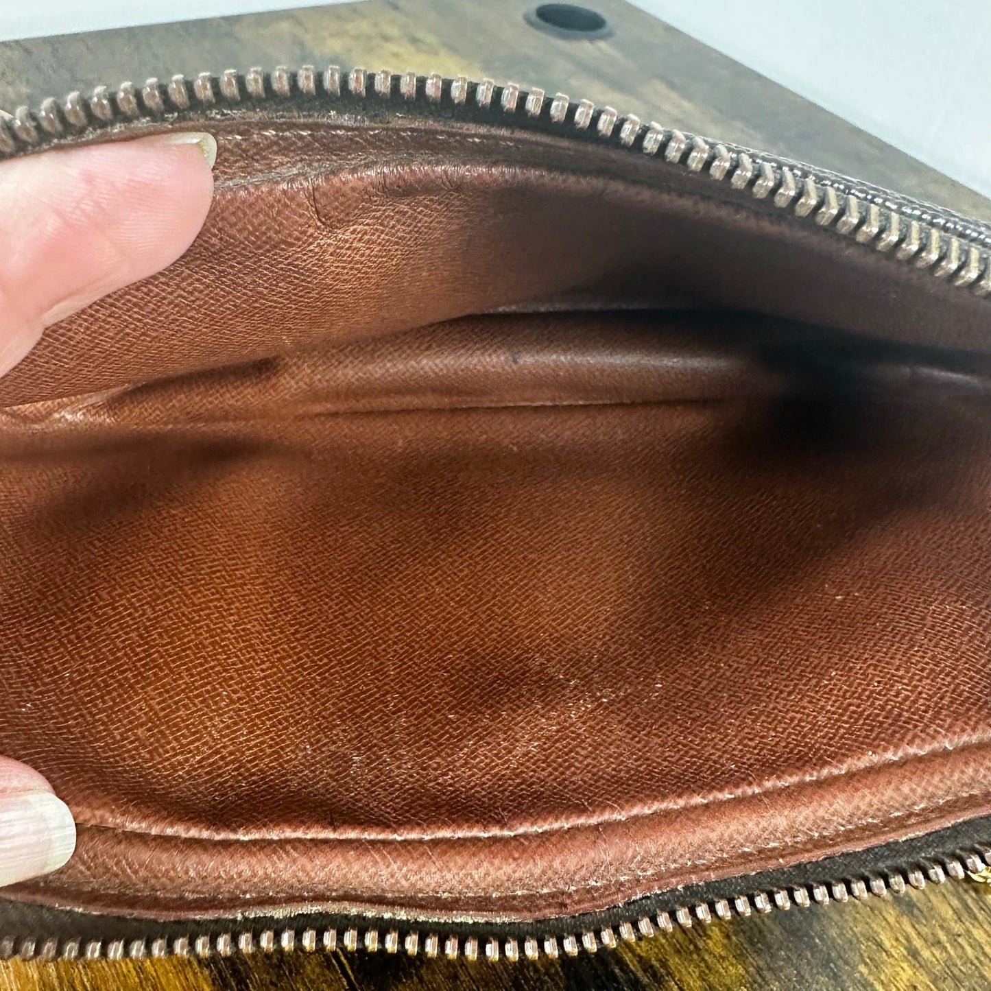 Louis Vuitton Vintage Monogram Marly Dragonne Clutch Bag