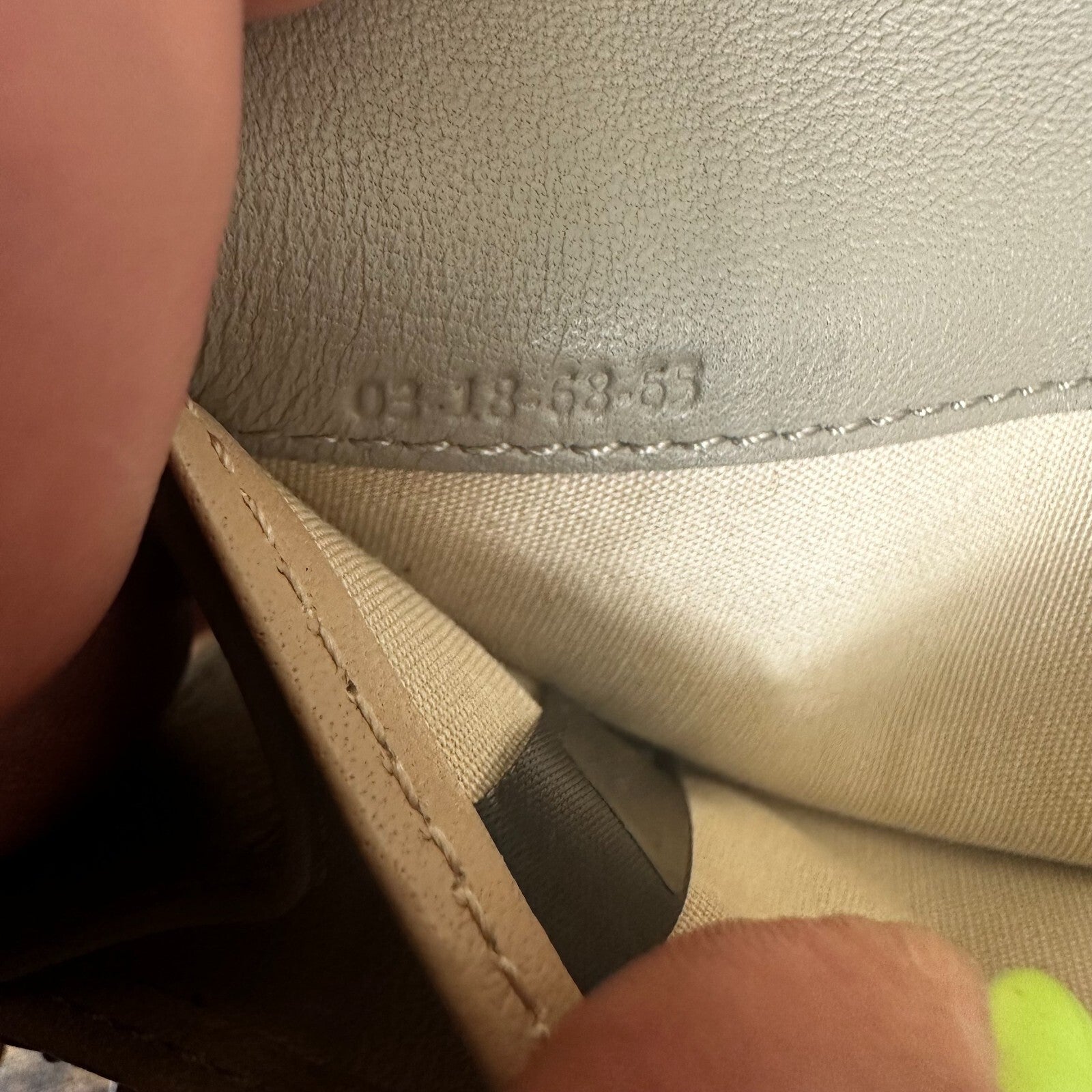 Chloe Indy Long Wallet With Flap Gray Leather