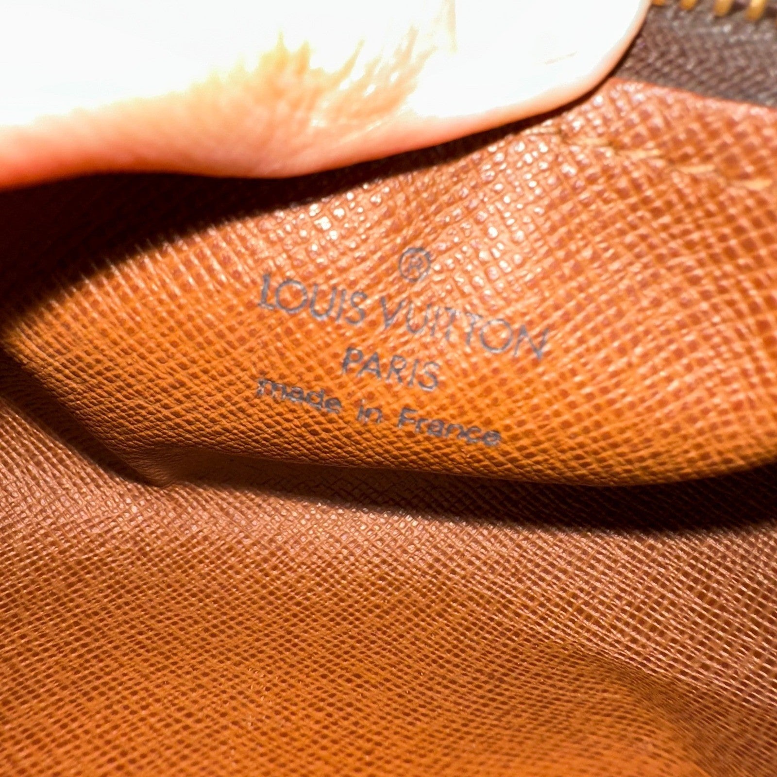 Louis Vuitton Monogram Mini Papillon Accessories Pochette Bag Purse Handbag