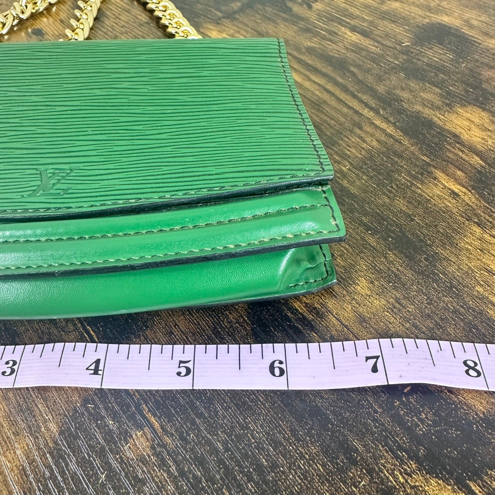 Louis Vuitton Green Epi Leather Vintage Waist Belt Bag Fanny Pack Authentic