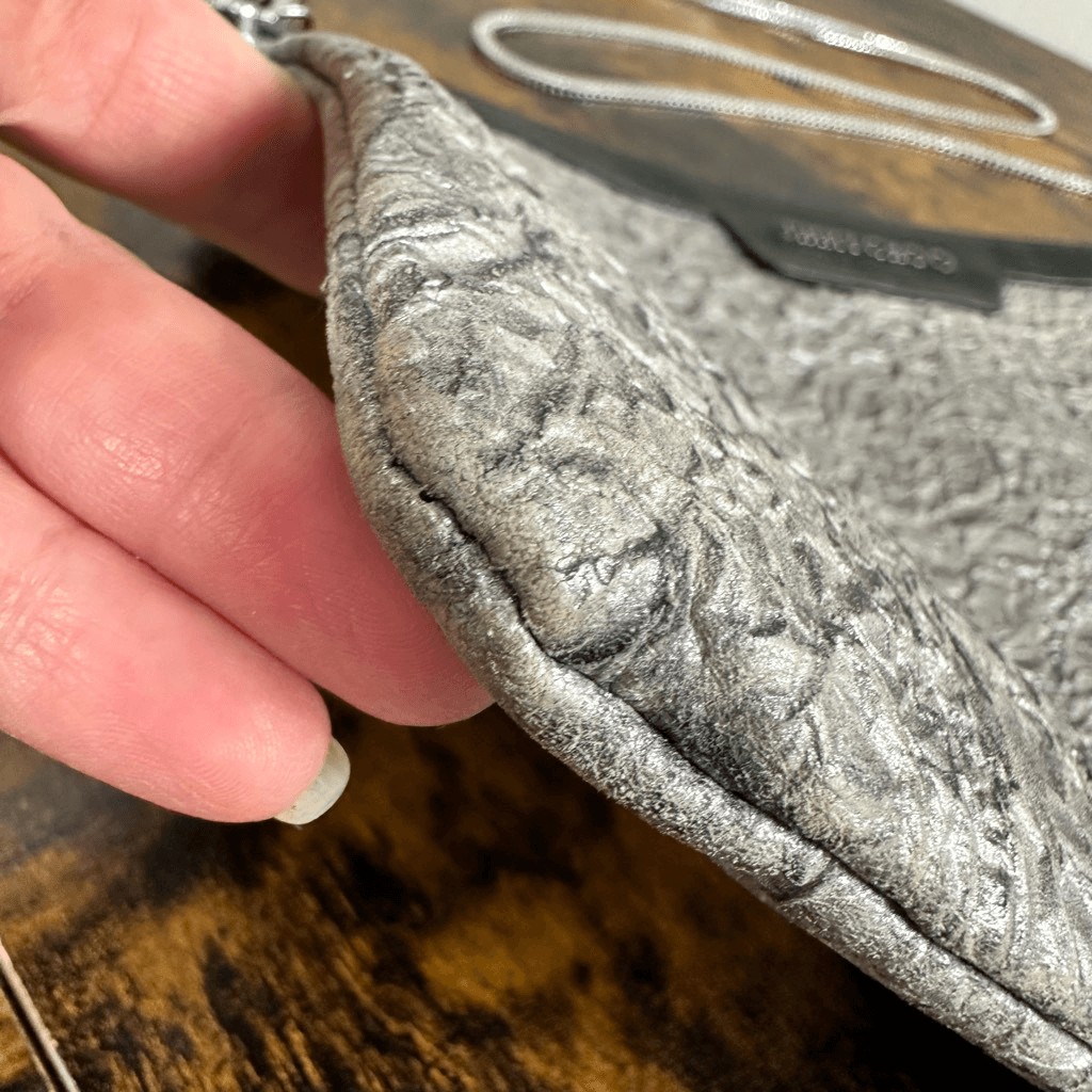 Jimmy Choo Derek Clutch Bag Crossbody Converted