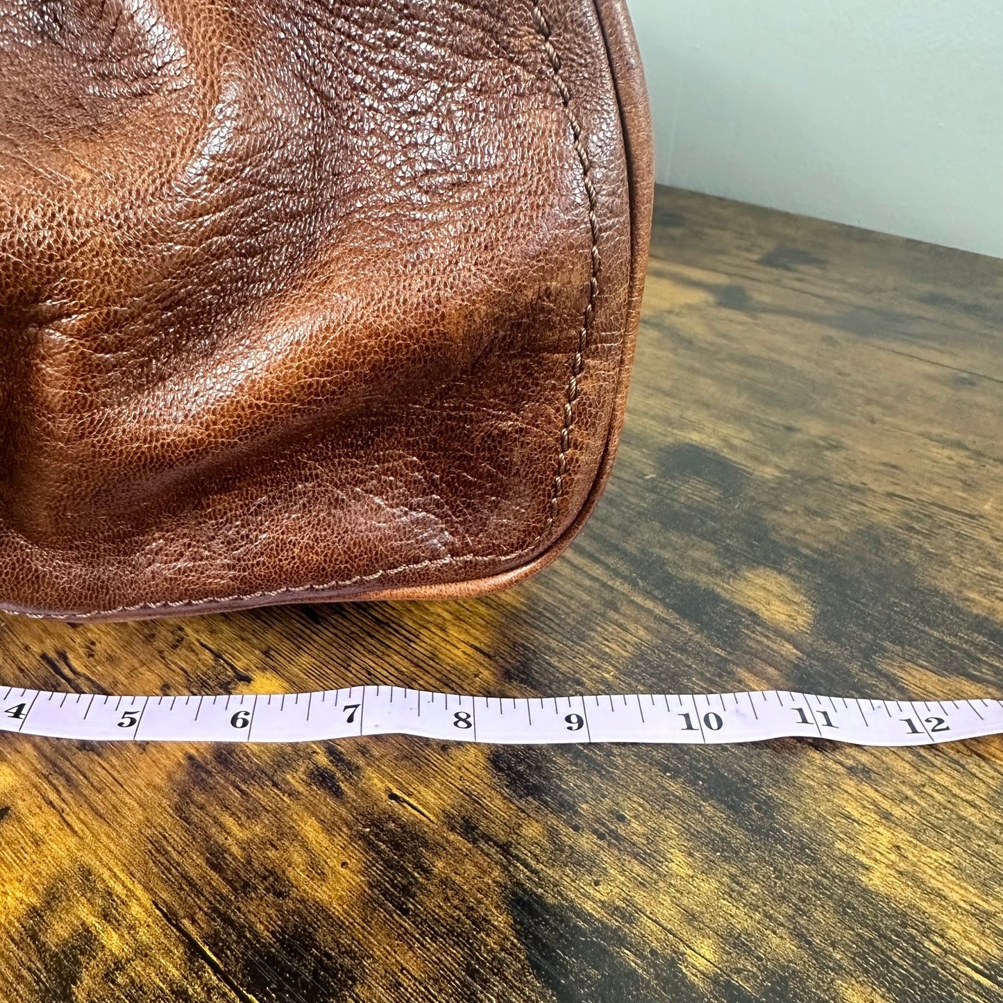 Vintage Chloe Paddington Leather & Tweed Satchel Bag Large 