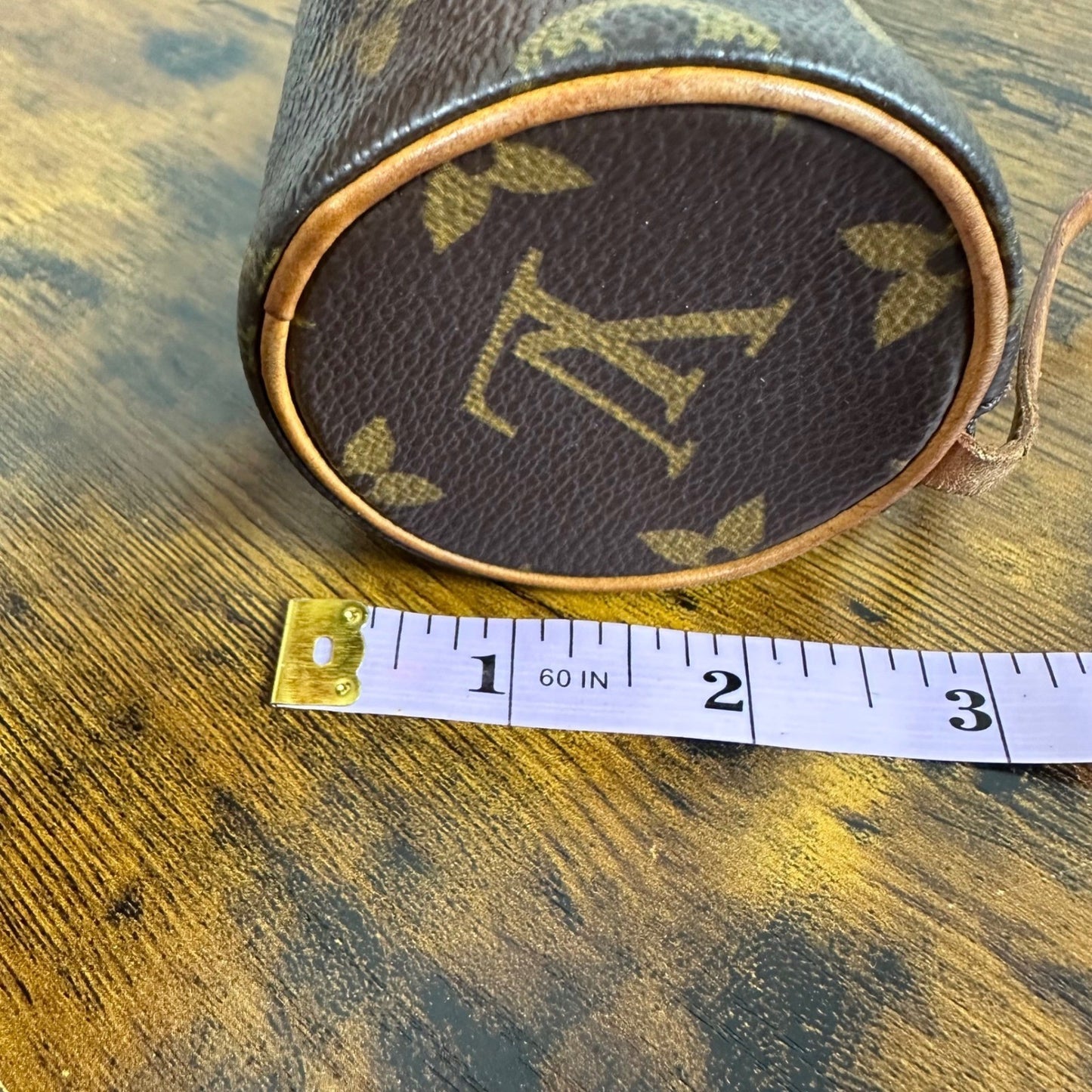 Louis Vuitton Monogram Mini Papillon Accessories Pochette Bag Purse Handbag