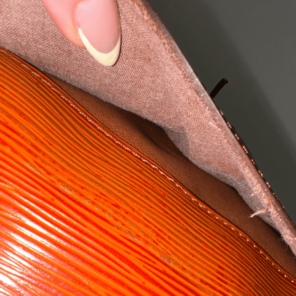 Louis Vuitton Vintage Bag Jeune Fille Brown Epi Leather Crossbody