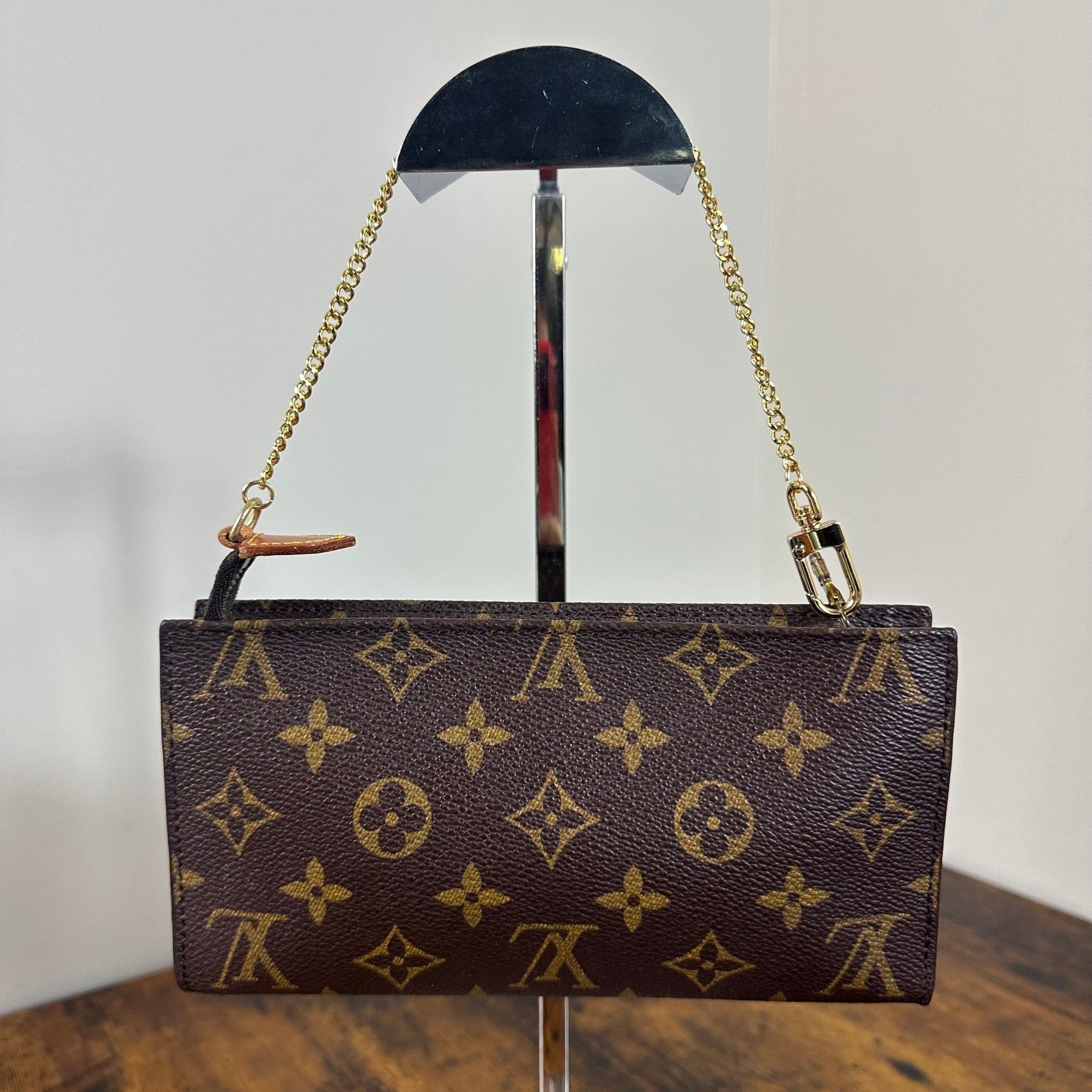 Louis Vuitton Monogram Bucket Accessories Pochette Bag Authentic Vintage