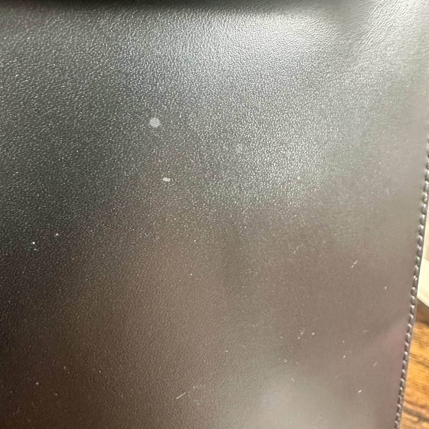 Prada Milano Vitello Lissato Black Leather Top Handle Bag Authentic Designer