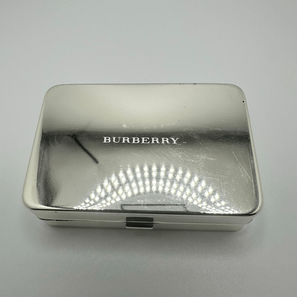 Burberry Mini Playing Card Complete Set With Silver Case