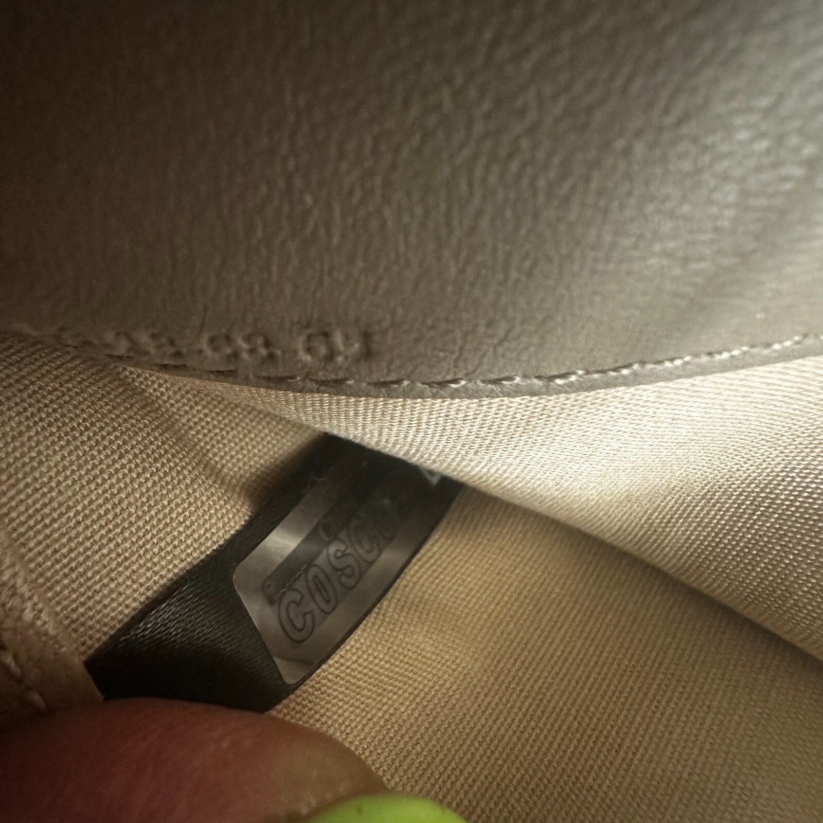 Chloe Indy Long Wallet With Flap Gray Leather