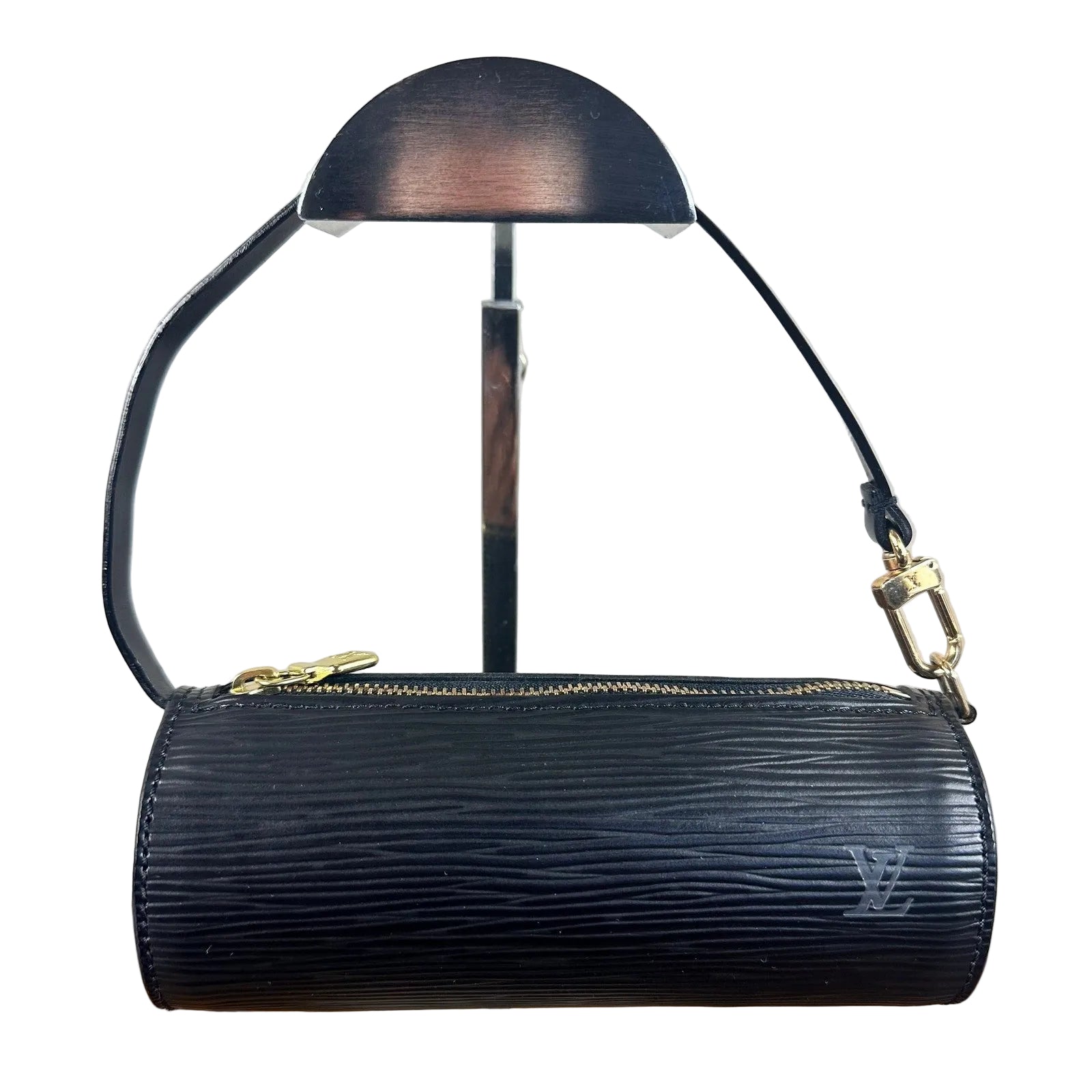 Louis Vuitton Black Epi Leather Mini Papillon Accessories Pouch