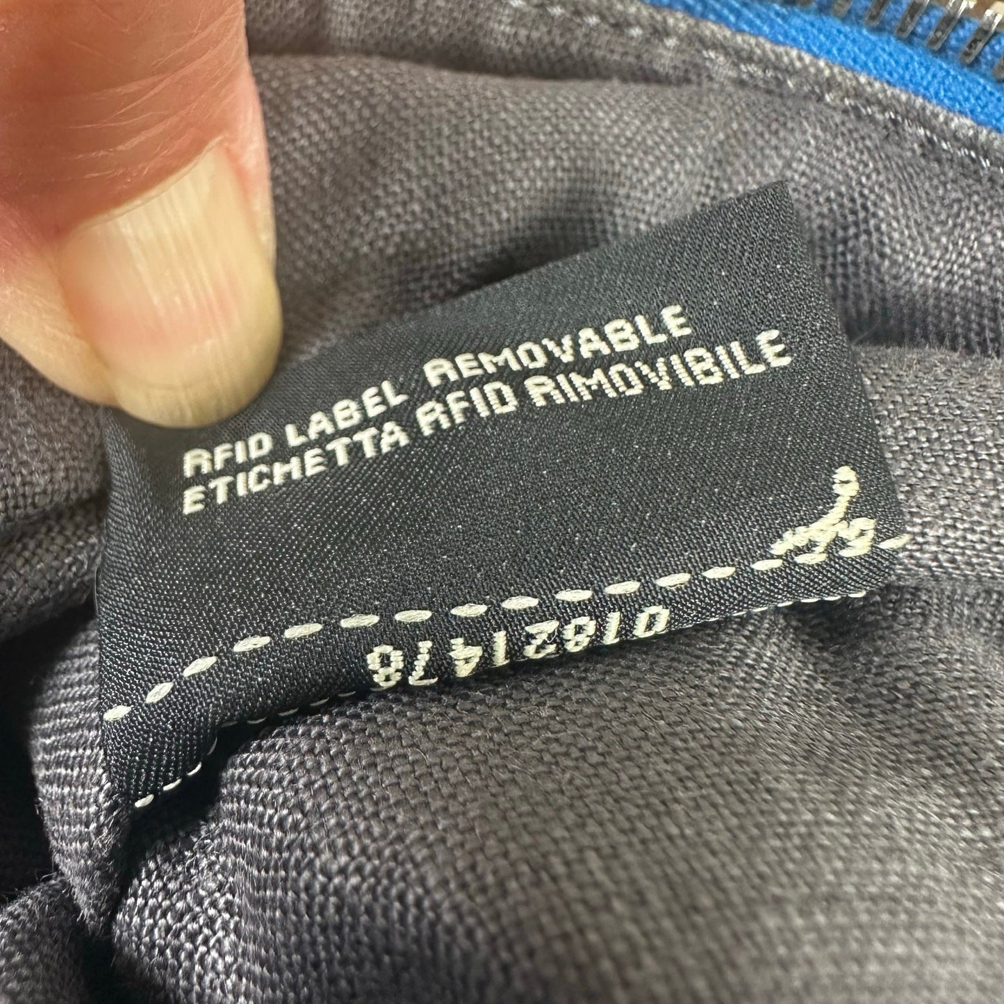 Fendi Selleria Blue Leather Clutch Bag